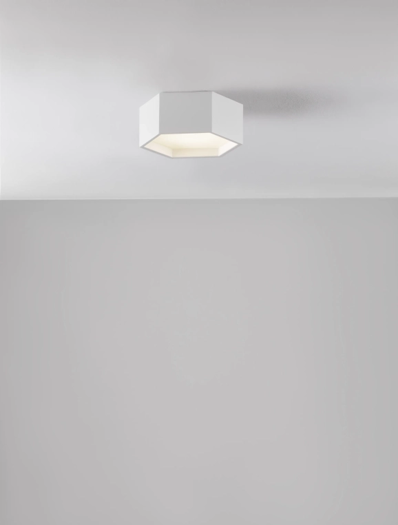 Stropné svietidlá - Novaluce Designové stropní svítidlo Samba 10 bílé