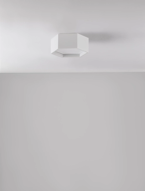 Stropné svietidlá - Novaluce Designové stropní svítidlo Samba 10 bílé