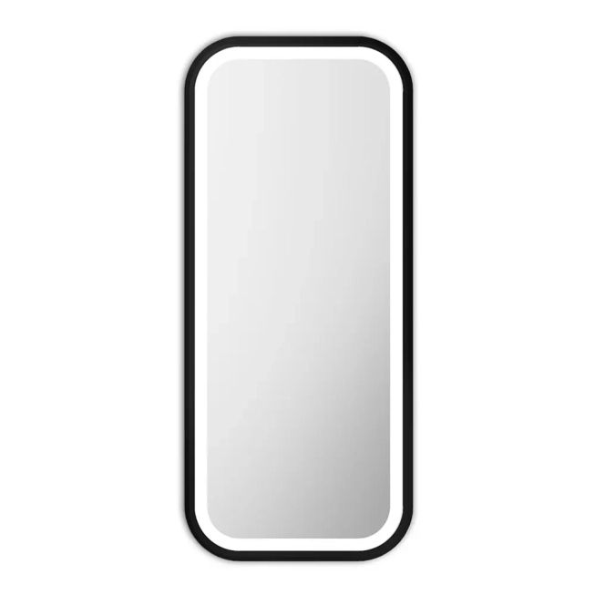 Zrkadlá do kúpeľne - Gaudia Zrcadlo Mirel Black LED