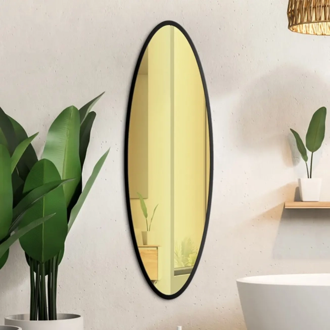 Zrkadlá do kúpeľne - Gaudia Zrcadlo Paloma Black