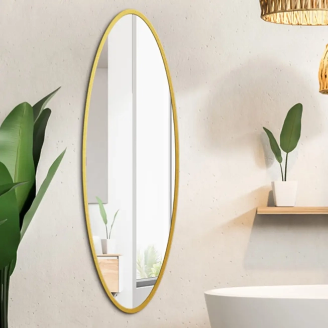 Zrkadlá do kúpeľne - Gaudia Zrcadlo Paloma Gold