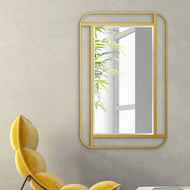 Zrkadlá do kúpeľne - Gaudia Zrcadlo Noris Gold