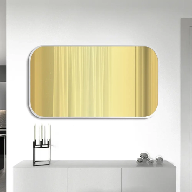 Zrkadlá do kúpeľne - Gaudia Zrcadlo Mirel SLIM bílé