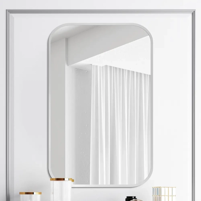 Zrkadlá do kúpeľne - Gaudia Zrcadlo Mirel SLIM Silver