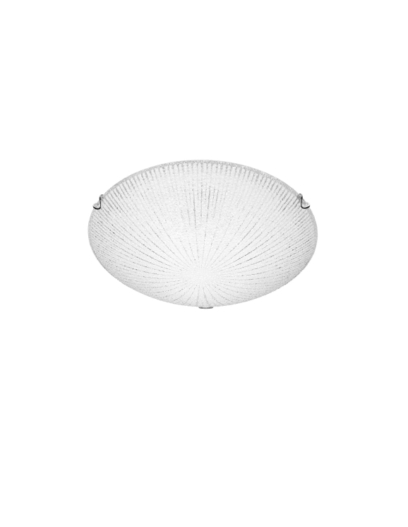Stropné svietidlá - Novaluce Designové stropní svítidlo Shell 30 bílé