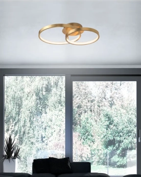 Stropné svietidlá- Novaluce LED stropné svietidlo Leon