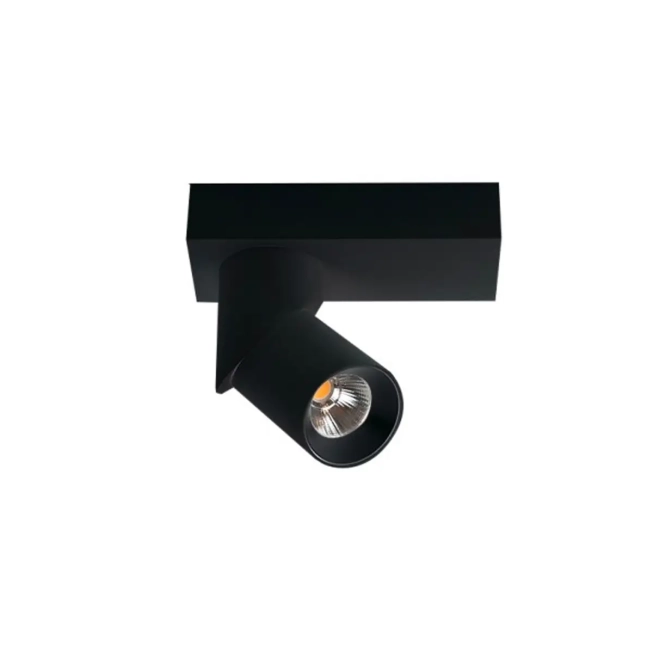 Bodové svetlá - Azzardo LED bodové světlo Santos Exposed Round černé