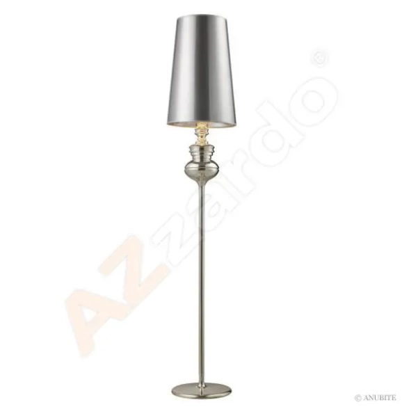 Stojace lampy - Azzardo Retro lampa Baroco stříbrné