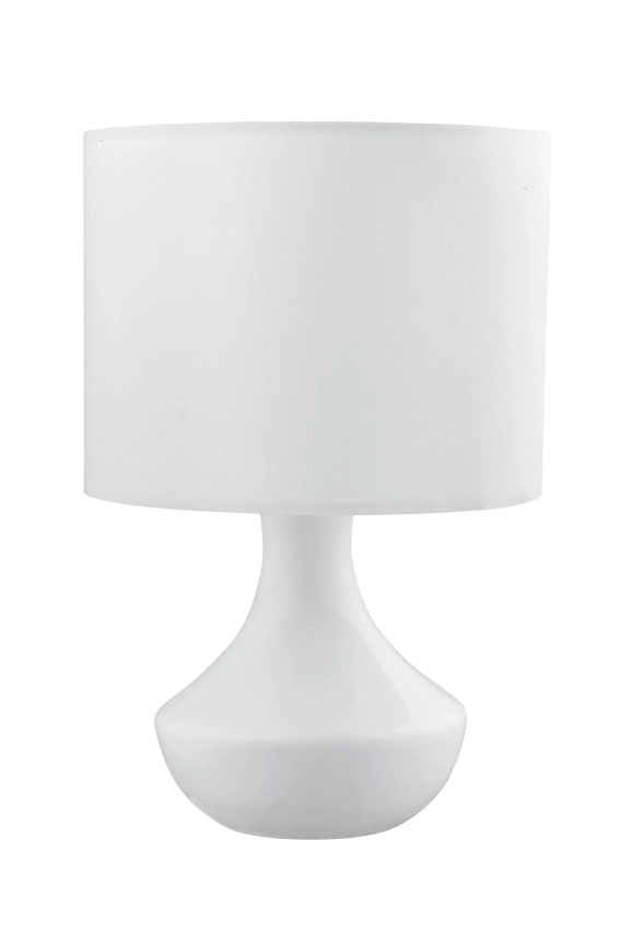 Stolové lampy - Novaluce Rustikální stolní lampa Rosia 18 bílé