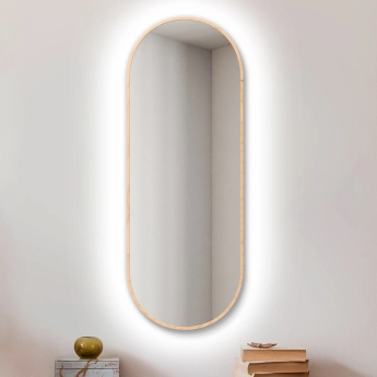Zrkadlá do kúpeľne- Gaudia Zrkadlo Zeta SLIM LED Ambient