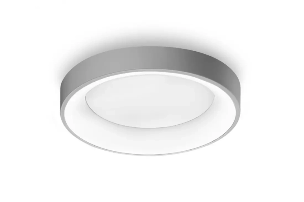 Stropné svietidlá - Azzardo LED stropní svítidlo Sovana 80 CCT šedé s dálkovým ovladačem