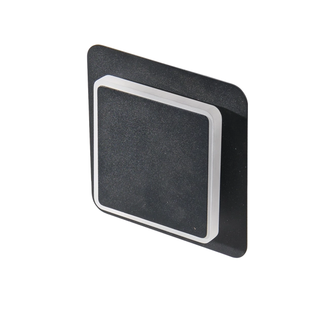 Nástenné svietidlá - Azzardo LED nástěnné svítidlo Onyx černé