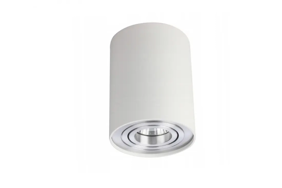 Bodové svetlá - Azzardo Moderní bodové svítidlo Bross 1 bílé-hliníkové