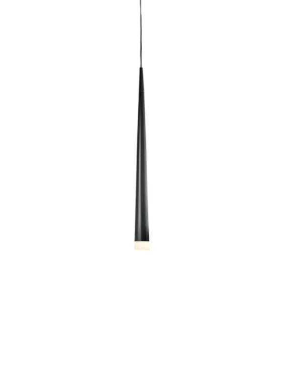 Lustre a závesné svietidlá - Azzardo Minimalistické svítidlo Stylo 1 černé