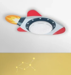 Stropné svietidlá- Elobra Stropné svietidlo Rocket Starlight