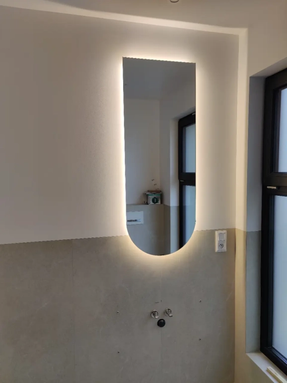 Zrkadlá do kúpeľne - Gaudia Zrcadlo Portello Puro LED