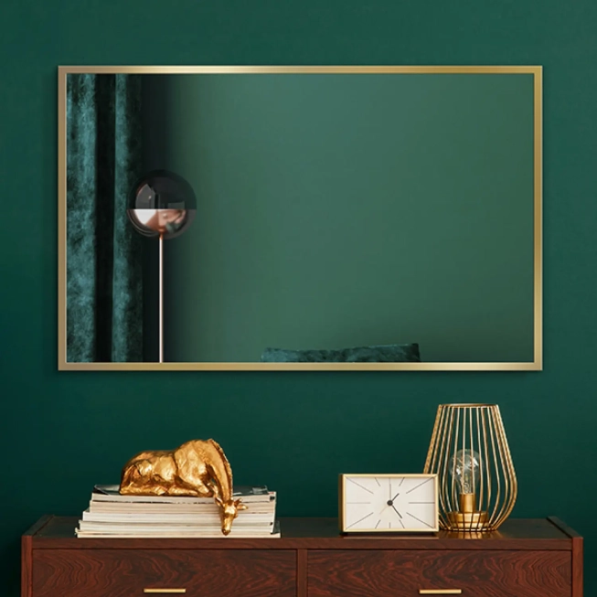Zrkadlá do kúpeľne - Gaudia Zrcadlo Forma Gold