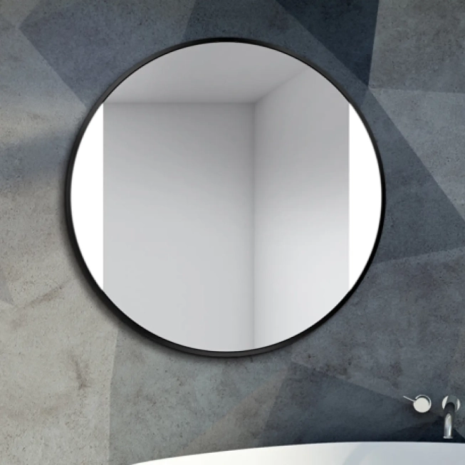 Zrkadlá do kúpeľne - Gaudia Zrcadlo Sido LED Black