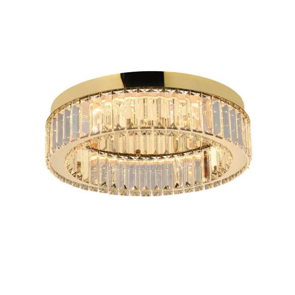 Stropné svietidlá -  Azzardo Luxusní stropní svítidlo Spark 40 stmívatelné Zlatá