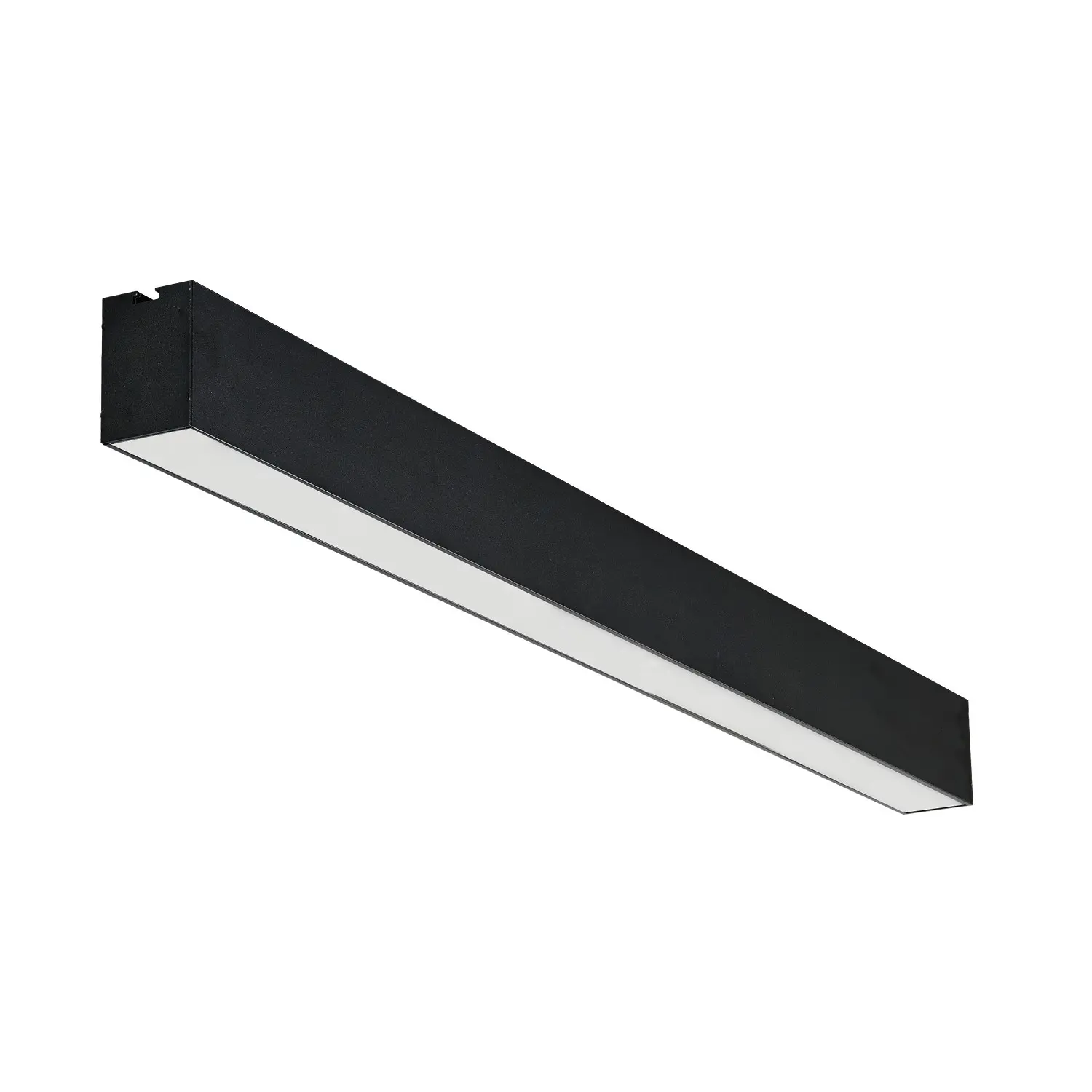 Stropné svietidlá- AZzardo Moderné stmievateľné stropné svietidlo Linelio Opal 120 čierna