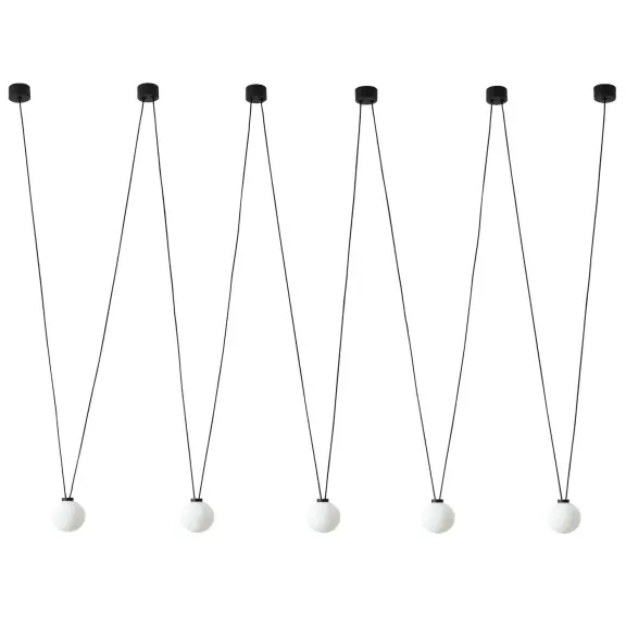 Lustre a závesné svietidlá -  Orlicki design Designový lustr Movo 5